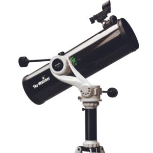 Skywatcher N 130/650 Explorer-130PS AZ-5 Newton telescoop met azimutale AZ-5 montering en aluminium statief