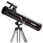 Skywatcher N 76/700 AZ-1 telescoop op AZ-1 montering met aluminium statief en 6x24 zoeker