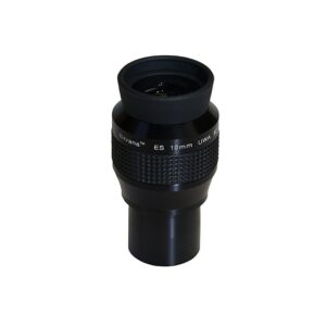Skywatcher Eyepiece Nirvana ES UWA 82° 10mm wide-angle eyepiece with rubber eyecup and knurled handle in 1.25-inch mount.