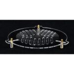 William Optics 105-148mm Focus masker Bahtinov (1) William Optics 105-148mm Focus masker Bahtinov van transparant acrylglas met de drie verstelbare bevestigingspennen.