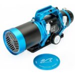 William Optics 111 AP 111 528 Apochromatische refractor Pleiades Astrograph OTA (4) William Optics 111 AP 111/528 vooraanzicht met objectiefdop