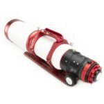 William Optics 120 780 Apochromatische refractor AP Fluorostar Red OTA (8) William Optics 120/780 volledig gemonteerde optische buis (OTA) van de zijkant gezien.