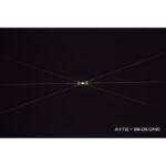 William Optics 172-235mm Focus masker Bahtinov (3) William Optics 172-235mm Focus masker Bahtinov toont het symmetrische diffractiepatroon bij perfecte focus.