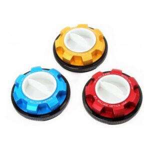 Telescoop 32 William Optics 3.5 Rotator Rotolock Visual Back 4 1 William Optics 3.5 Rotolock adapters in de beschikbare kleuren rood, blauw en goud.