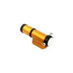 William Optics 32mm Guidescope UniGuide Gold (2) ii. William Optics 32mm UniGuide Gold guidescope zijaanzicht met focusknop