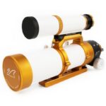 William Optics 50mm Guidescope UniGuide Red (4) iv. William Optics 50mm UniGuide gemonteerd op een William Optics telescoop