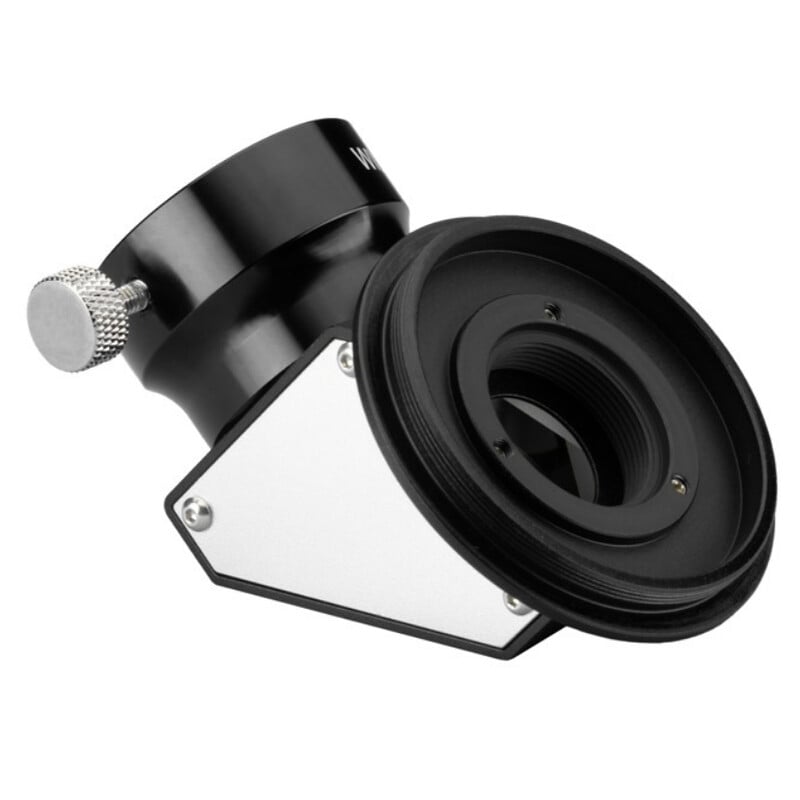 William Optics 90° 1,25" Zenitprisma Cat 51 WIFD 2 William Optics 90° 125 Zenitprisma Cat 51 WIFD 2 William Optics 90° zenitprisma achteraanzicht met 2 inch en 1,25 inch aansluiting