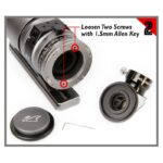 William Optics 90° 1,25 Zenitprisma RedCat (5) William Optics 90° aansluiting op RedCat 51 na verwijderen van tilt-adapter