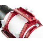 William Optics AP 132 925 Apochromatische refractor FluoroStar Red OTA (4) William Optics AP 132/925 grote 3,7-inch rack-and-pinion focuser met 1:10 microfijnregeling
