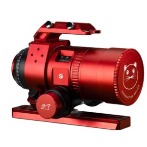 William Optics AP 51/178 Apochromatische refractor zijaanzicht op de zwaluwstaart.