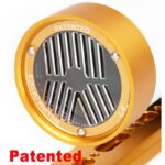 William Optics AP 61 360 ZS61 II Apochromatische refractor ZenithStar OTA (1) William Optics AP 61/360 ZS61 II close-up van de lens met het Bahtinov-masker