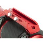 William Optics AP 71 350 71 Apochromatische refractor RedCat OTA (11) William Optics AP 71/350 71 bovenaanzicht van de telescoop met de zwaluwstaart en handgreep.