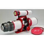 William Optics AP 81 478 81 Apochromatische refractor GranTurismo WIFD OTA (1) William Optics AP 81/478 81 telescoop in rode uitvoering met guidescope en objectiefdop