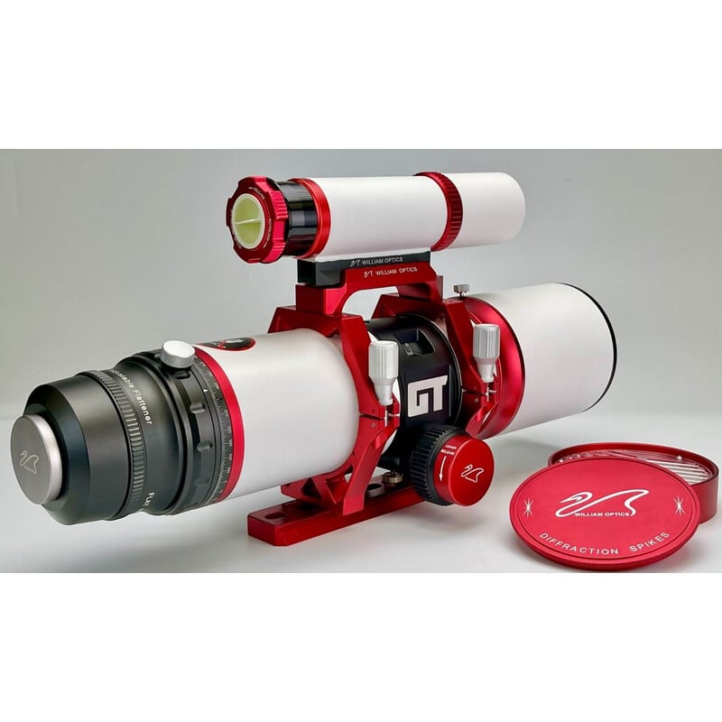 William Optics AP 81/478 81 Apochromatische refractor GranTurismo WIFD OTA 1 William Optics AP 81 478 81 Apochromatische refractor GranTurismo WIFD OTA 1 William Optics AP 81/478 81 telescoop in rode uitvoering met guidescope en objectiefdop