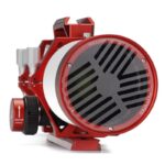 William Optics AP 81 478 81 Apochromatische refractor GranTurismo WIFD OTA (4) William Optics AP 81/478 81 vooraanzicht met het Bahtinov-masker op de lens