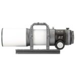 William Optics AP 91 540 Apochromatische refractor Space Gray OTA (2) William Optics AP 91/540 bovenaanzicht OTA volledig uitgeschoven met handgreep en rack-and-pinion focuser