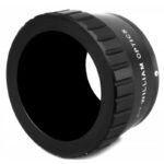 William Optics FX 48mm T-ring Camera adapter (3) William Optics FX 48mm zijaanzicht van de adapter met William Optics branding