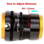 William Optics Flat61R 61 Beeldveldegalisator voor ZenithStar (2) ii. William Optics Flat61R 61 zijaanzicht met verstelbare afstandsring en markeringen