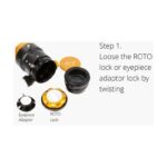 William Optics Flat7A Adjustable Flattener Reducer (7) William Optics Flat7A illustratie van stappen voor camera-adapter installatie