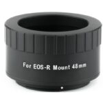 William Optics M48 Camera adapter Canon EOS R T-Mount (1) William Optics M48 Camera adapter voor Canon EOS R zijaanzicht