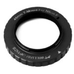 William Optics M48 Camera adapter compatibel met Nikon (1) William Optics M48 voor Nikon bovenaanzicht met T-mount inscriptie