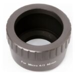 William Optics T-Mount Camera adapter Olympus (1) William Optics T-Mount voor Olympus close-up van de geribbelde rand en tekst