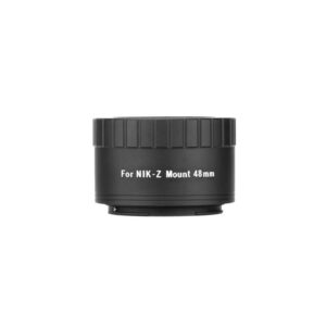 William Optics Z 48mm camera adapter zijaanzicht met inscriptie "For NIK-Z Mount 48mm"