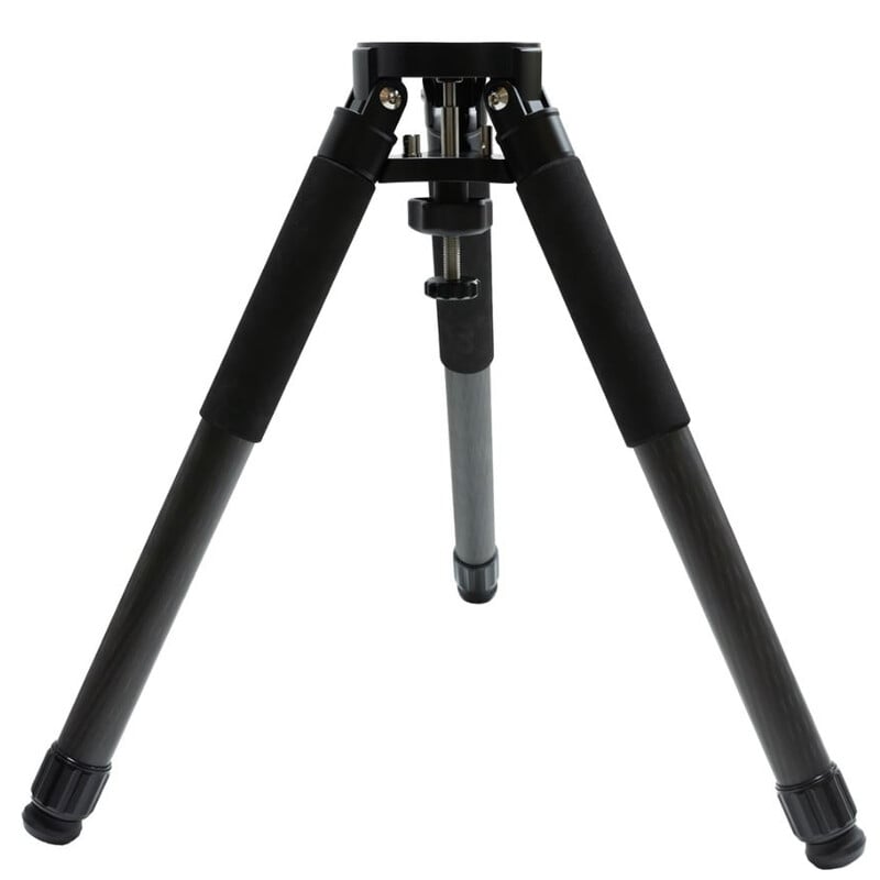 iOptron 40mm Tripod CF 1 iOptron 40mm Tripod CF 1 iOptron 40mm tripod close-up of carbon tripod construction