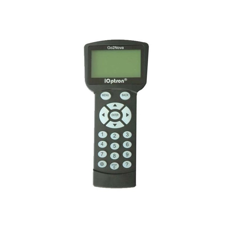iOptron 8407+ Handbediening Go2Nova 1 iOptron 8407 Handbediening Go2Nova iOptron 8407+ Go2Nova handbediening met lcd-display en numeriek toetsenblok