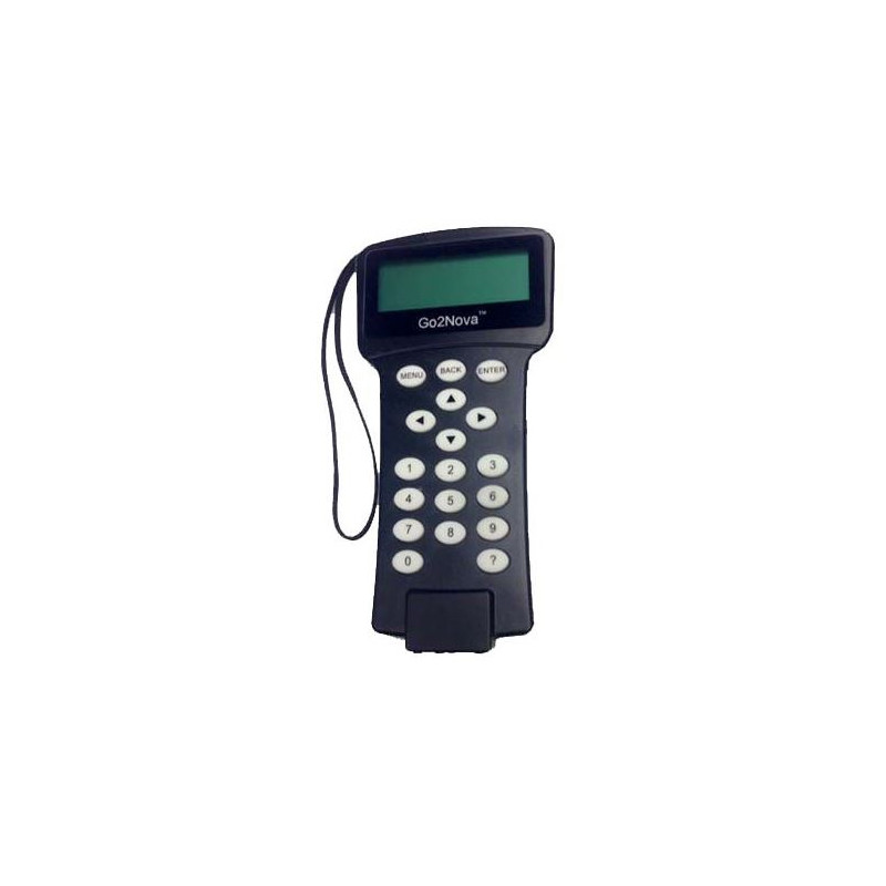 iOptron 8408 Go2Nova Handbediening 1 iOptron 8408 Go2Nova Handbediening iOptron 8408 Go2Nova handbediening met lcd-scherm, numeriek toetsenbord en polskoord