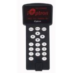 iOptron 8411 Go2Nova handbediening met rood lcd-display en wit toetsenblok voor HAE-montering
