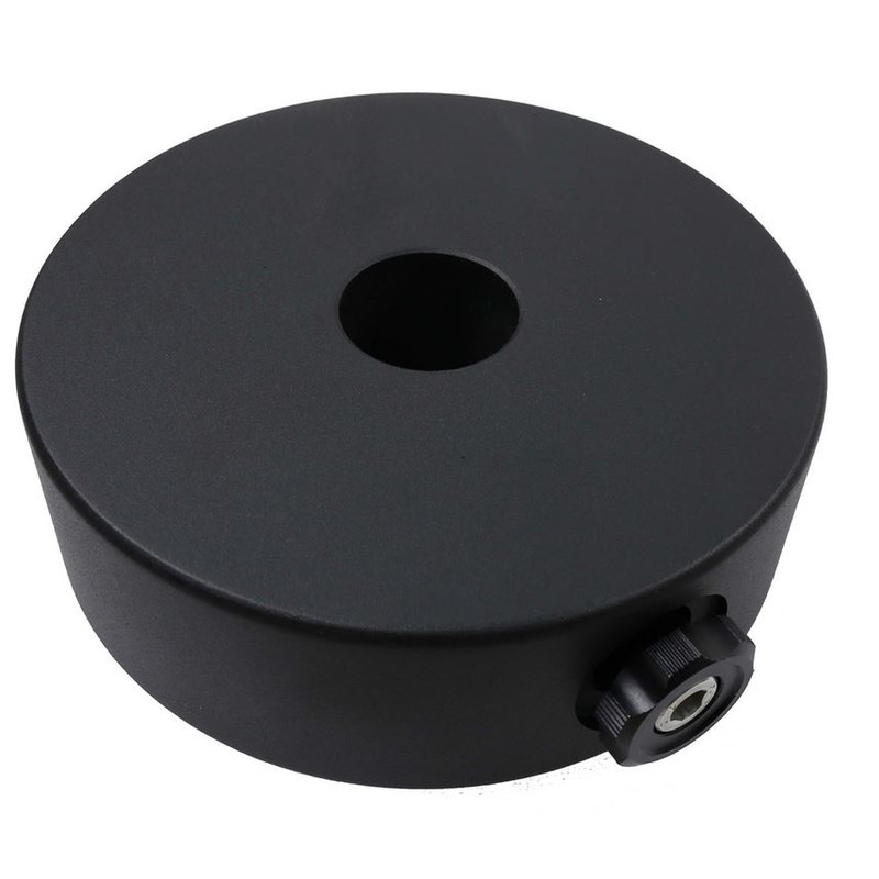 iOptron CEM120 10kg Tegengewicht 1 iOptron CEM120 10kg Tegengewicht iOptron CEM120 10kg zwart contragewicht met centrale boring en draaibare vergrendelschroef voor telescoopbalans