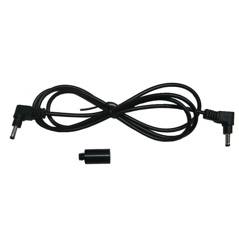 iOptron CEM26/GEM28 Kabel AccuAlign Polar Scope LED 1 iOptron CEM26 GEM28 Kabel AccuAlign Polar Scope LED iOptron CEM26/GEM28 cable with angled connectors for connection to AccuAlign polar finder with mount adapter