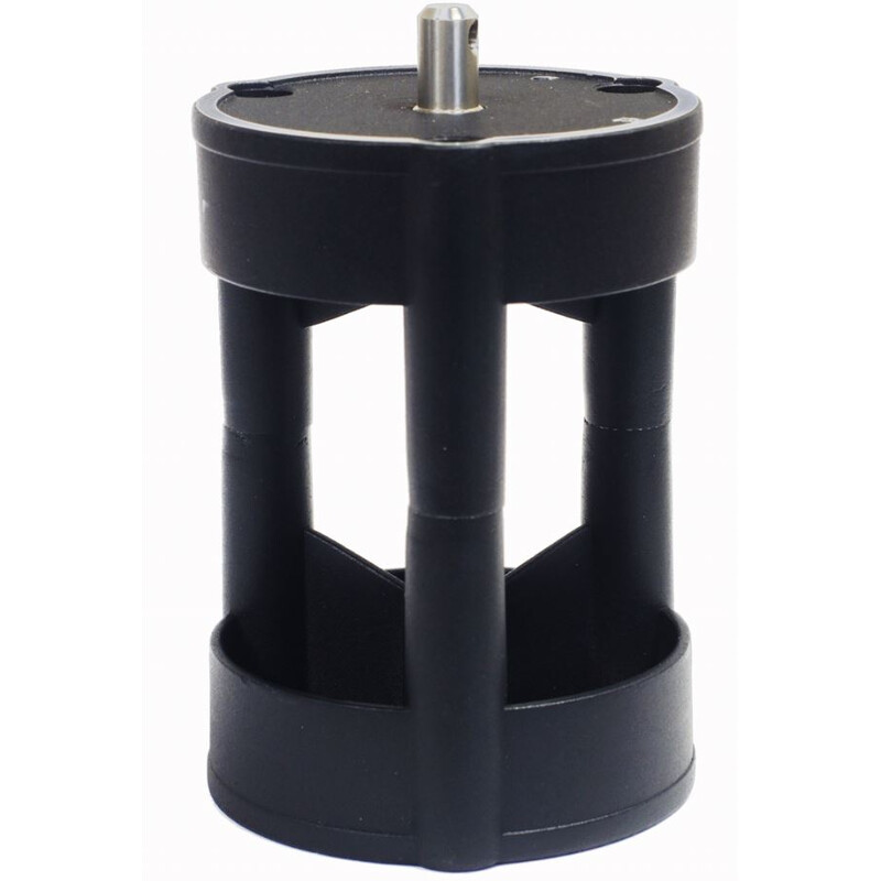 iOptron CEM26/HEM27/GEM28/HAE29 Zuilverlenging MiniPier 1 iOptron CEM26 HEM27 GEM28 HAE29 Zuilverlenging MiniPier iOptron CEM26/HEM27/GEM28/HAE29 zuilverlenging MiniPier in zwart aluminium met centrale bevestigingspen en open design