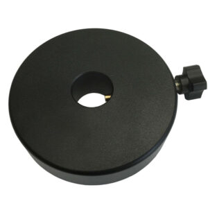 iOptron CEM40/GEM45/CEM60/CEM70 5kg zwart contragewicht met 28 mm boring en draaiklem voor contrastang