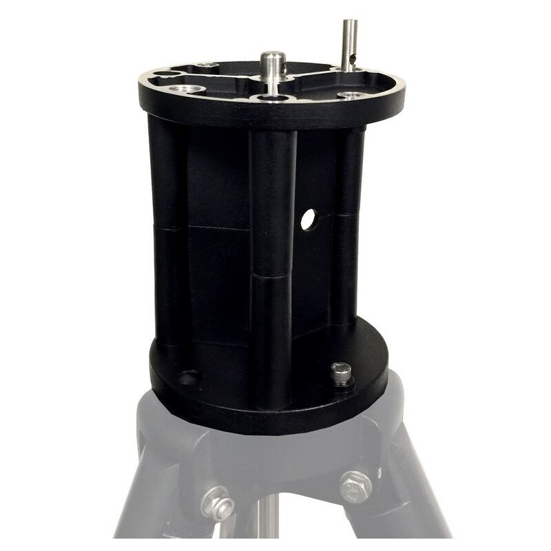 iOptron CEM40/HAE43/HEM44/GEM45 Zuilverlenging Minipier 1 iOptron CEM40 HAE43 HEM44 GEM45 Zuilverlenging Minipier iOptron CEM40/HAE43/HEM44/GEM45 zuilverlenging MiniPier gemonteerd op statiefbasis met bovenplaatbevestiging