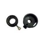 iOptron CGE M EQ6 AZ EQ6 iPolar Adapter (1) iOptron CGEM/EQ6/AZ-EQ6 iPolar adapter bovenaanzicht met bevestigingsring en montageschroef