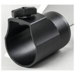 iOptron GEM45G Montering GoTo LiteRoc (2) iOptron GEM45G close-up van zelfcentrerende zwaluwstaartklem op montagekop