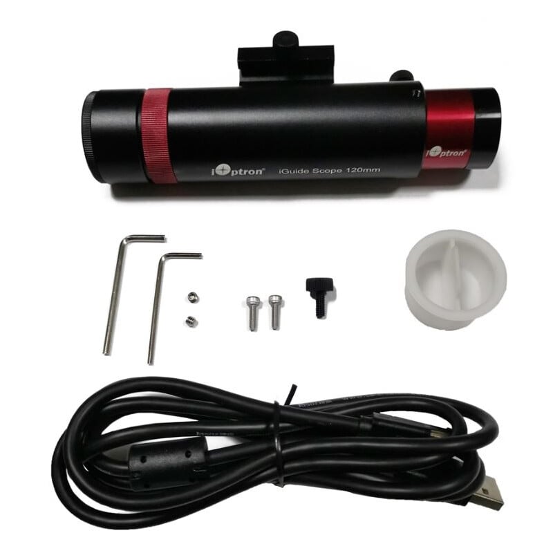 iOptron Guidescope iGuider Autoguider System 2 iOptron Guidescope iGuider Autoguider System 2 iOptron Guidescope set met kabel, montageschroeven, inbussleutels, kunststof dop en iGuider-scope
