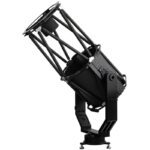 iOptron HAZ130 Montering Strain Wave Alt-AZ (4) iOptron HAZ130 met RC Truss telescoop gemonteerd op vorkarm en bevestigd in werkpositie