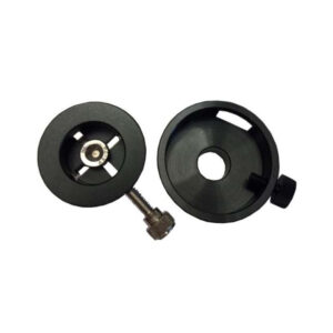 iOptron HEQ-5 iPolar Adapter with mounting module and screw for coupling iPolar polar finder to HEQ-5 mount