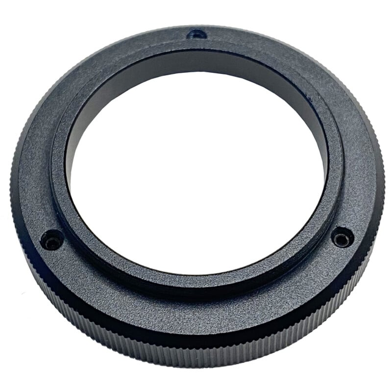 iOptron M56 / M48 Adapter 1 iOptron M56 M48 Adapter 1 iOptron M56 / M48 adapter bovenaanzicht met precisie afwerking en M48 binnendraad