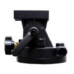 iOptron Polar Wedge zijaanzicht met instelknoppen voor poolhoogte en azimut voor SkyTracker Pro en SkyGuider Pro