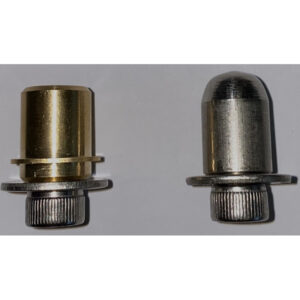 iOptron Poster montagebouten voor Tri-Pier 360 en Permanente Pier van verchroomd staal en messing