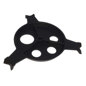 iOptron Steunplaat voor Statieven ronde aluminium plaat met uitsparingen en drie bevestigingsarmen