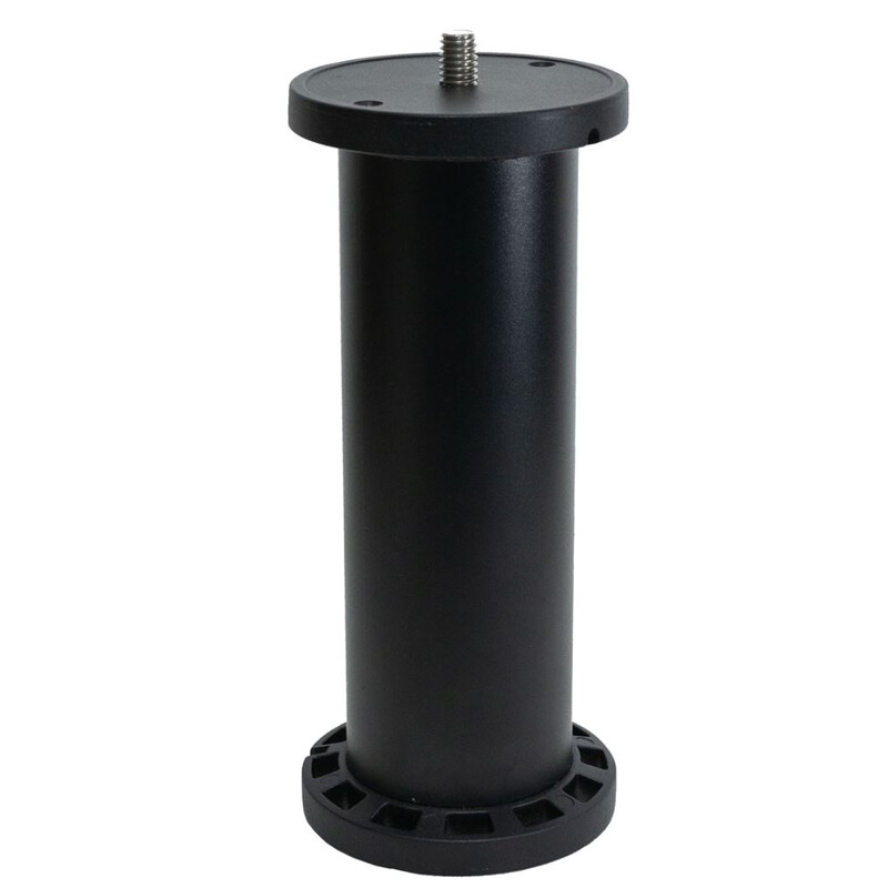 iOptron Zuilverlenging SkyHunter Pier-Extension 1 iOptron Zuilverlenging SkyHunter Pier iOptron Zuilverlenging cilindrische aluminium verlenging met 3/8-inch statiefschroefdraad voor SkyHunter