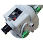 Skywatcher AP 62 400 Evolux-62ED Apochromatische Refractor Adventurer GTi Wi-Fi GoTo SET (9) Skywatcher AP 62/400 Star Adventurer GTi detail van besturingspaneel met aansluitingen, knoppen en statusleds.