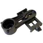 Skywatchers Smartphone (3) Skywatchers Smartphone SmartPhoto adapter bovenaanzicht met ronde oculairklem en twee kartelschroeven.