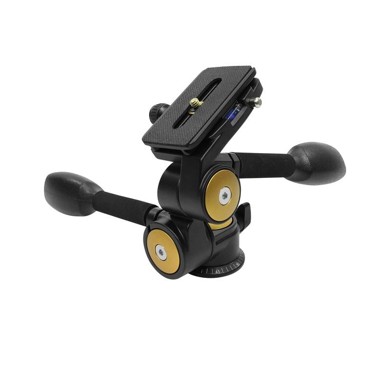Omegon Pro PD80 Statief Panoramakop Driewegkop