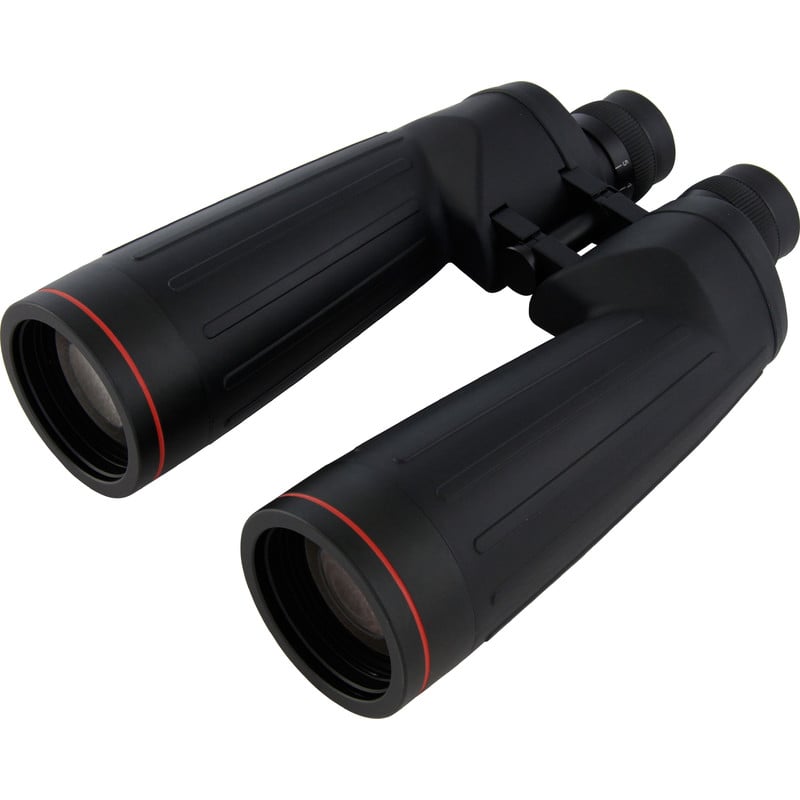 Omegon Argus Binoculars 16x70 1 Omegon Binoculars Argus 16x70 5 Omegon Binoculars Argus 16x70 top view with central bridge and individual focusing